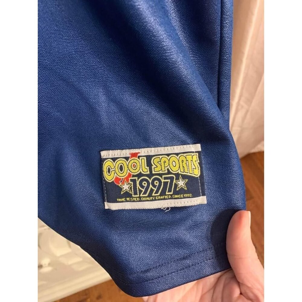 Michigan 00 Cool Sports XXXL Blue Jersey Vintage Made In Korea (bin F) - Picture 2 of 7
